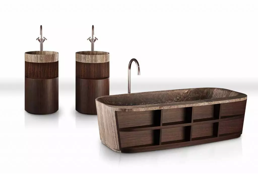 kolekcja łazienkowa Kreoo_HUG_tub and sink_design Matteo Nunziati (1)