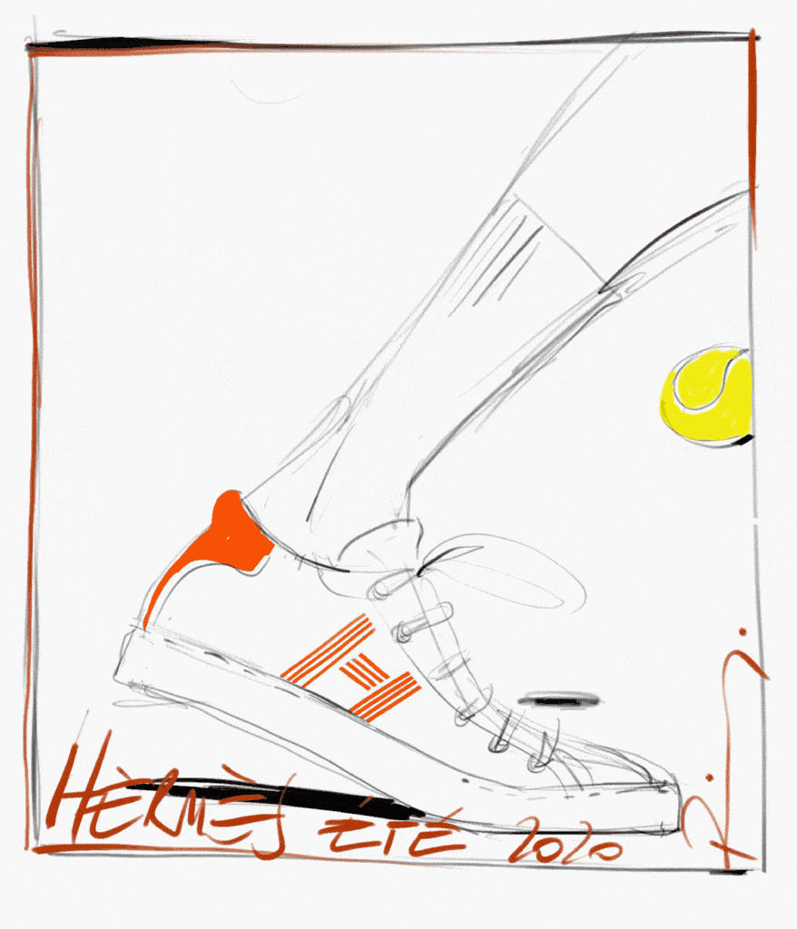 Avantage sneaker, Hermès ss 2020