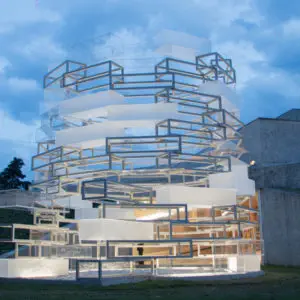 Pawilon projektu Tamayo przy Muzeum Nieśmiertelności w Mexico City