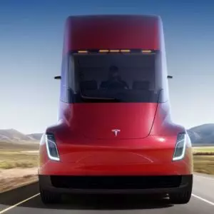 Autonomiczna ciężarówka Tesla