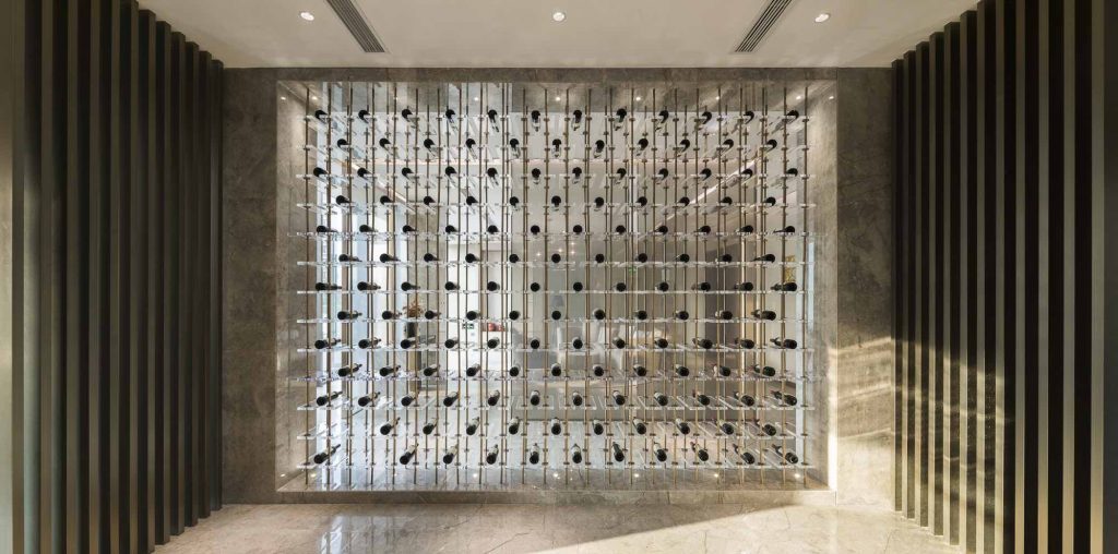 Huzhou_Executive Lounge-Wine cellar (2) studio marco piva