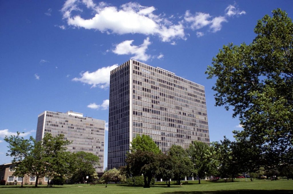 Lafayette Park, Detroit, 1956