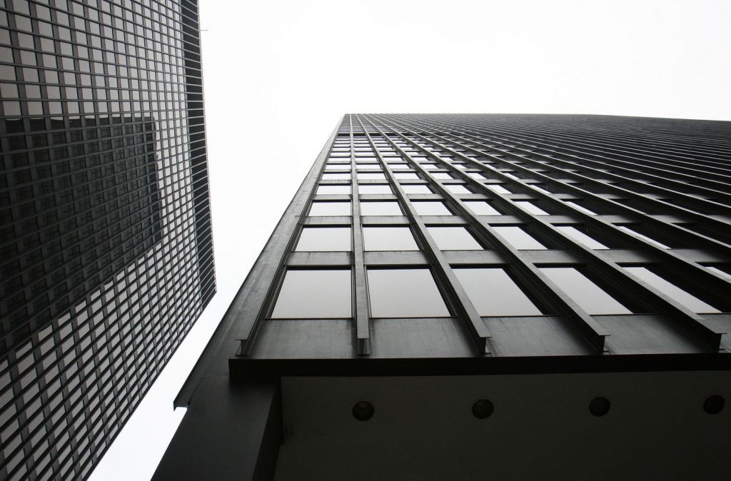 Chicago Federal Center, Ludwig Mies van der Rohe, 1974 ©Garrett_Rock