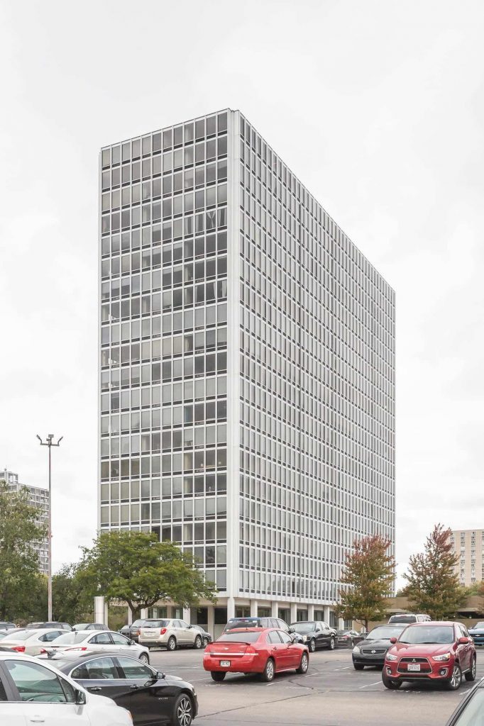 Lafayette Park, Detroit, 1956 01