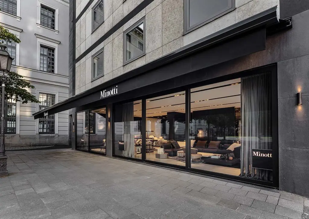 Salon flagowy Minotti w Monachium