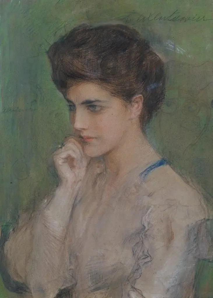 Portret Kobiety, Teodor Axentowicz