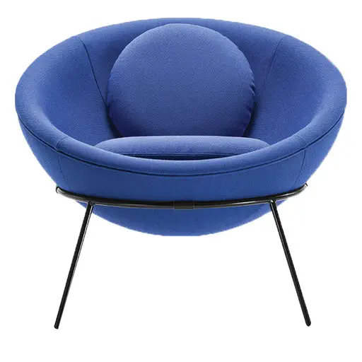 ARPER - BARDI'S BOWL CHAIR SHINY BLUE rewolucyjne ikony designu