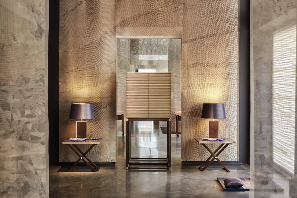 Armani Casa’s RIESLING Bar Cabinet