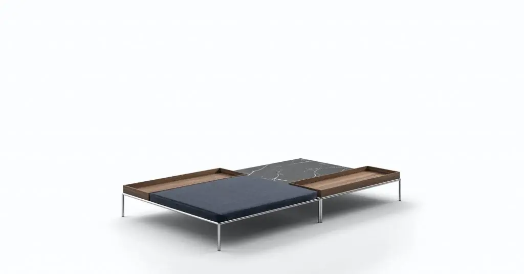 Cassina MEX-HI LOW piero Lissoni - stoliki kowalowe