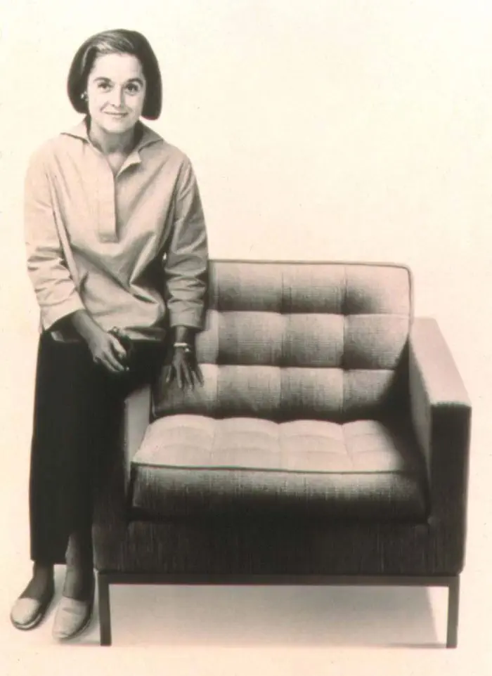Florence Knoll na fotelu własnego projektu