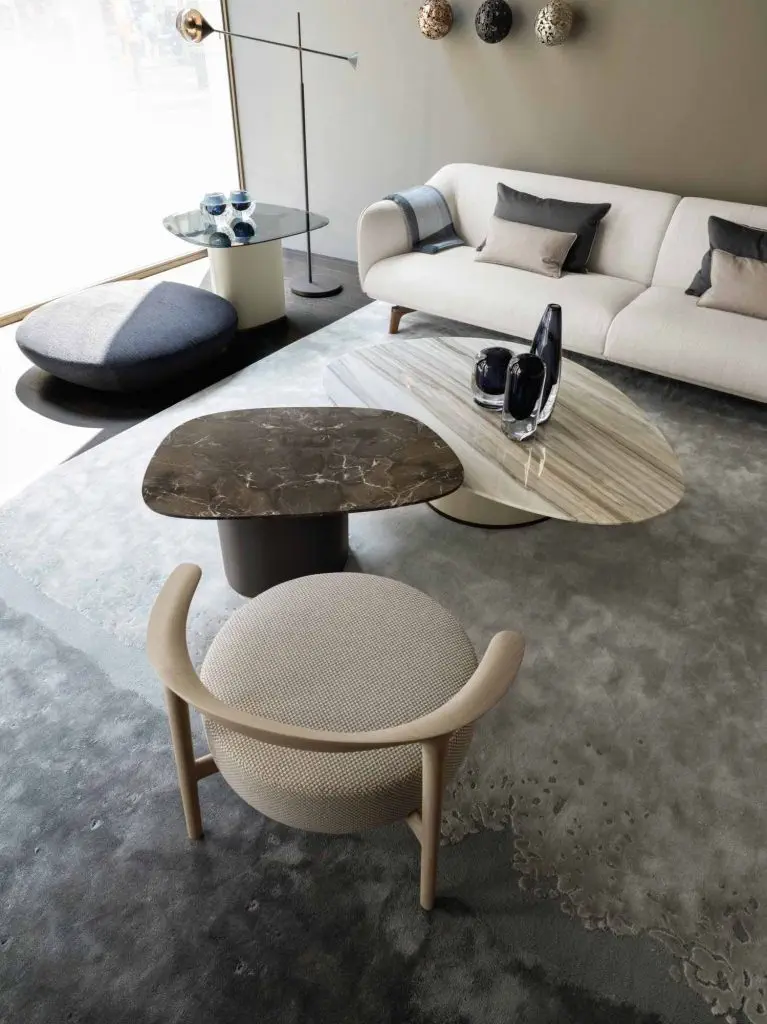 Giorgetti GALET | Pouf design Ludovica + Roberto Palomba