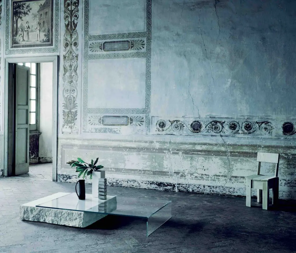 Glas Italia Terraliquida Claudio Silvestrin stoliki kawowe