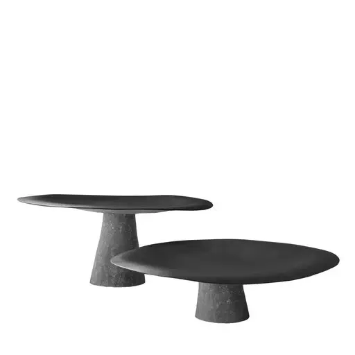 IMPERFETTOLAB - ANITA SET OF 2 TALL FOOTED TRAYS BY VERTER TURRONI rewolucyjne ikony designu