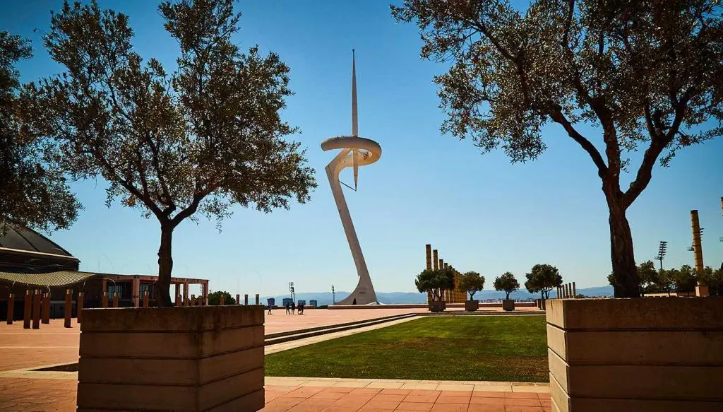 Park Olimpijski i Wieża Telekomunikacyjna - Barcelona