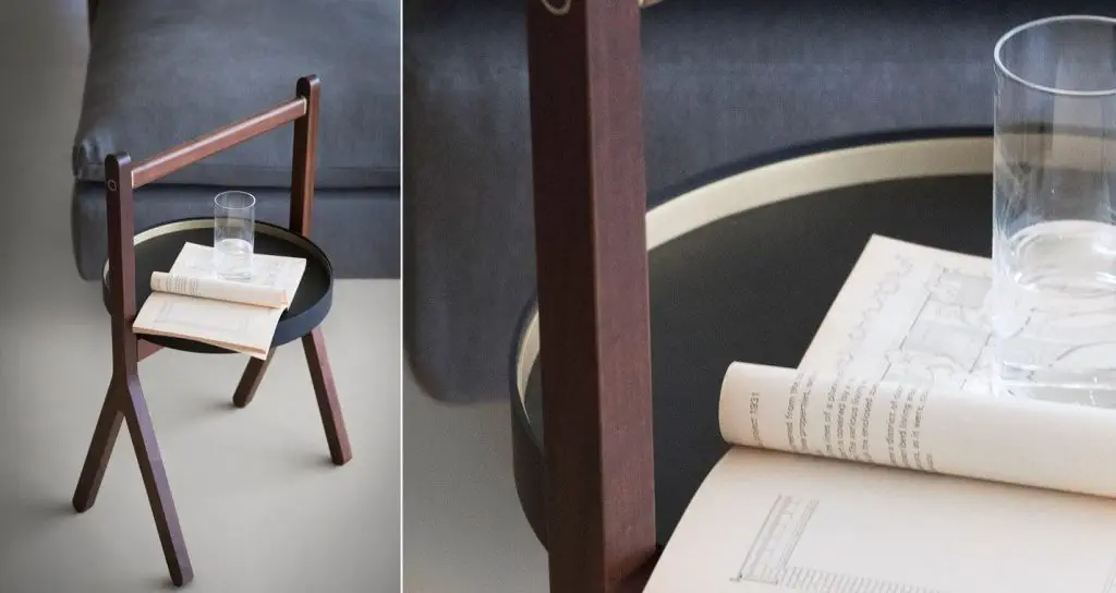 Poltrona Frau Ren Side Table Neri & Hu