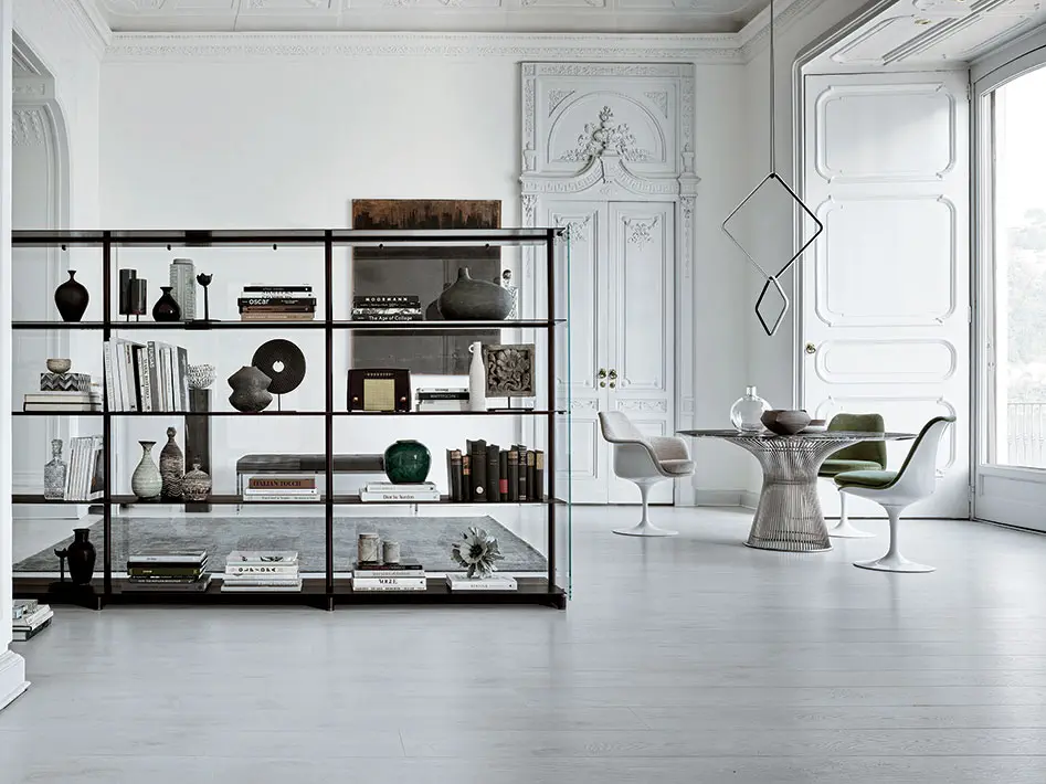 Regał Red Baron Knoll - projekt Piero Lissoni, 2018