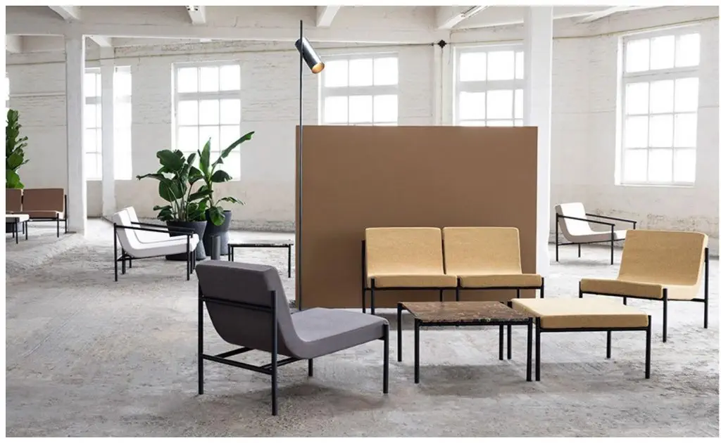 Kolekcja siedzisk "Curve" marki Serax | design: Sylvain Willenz Maison & Objet 2020