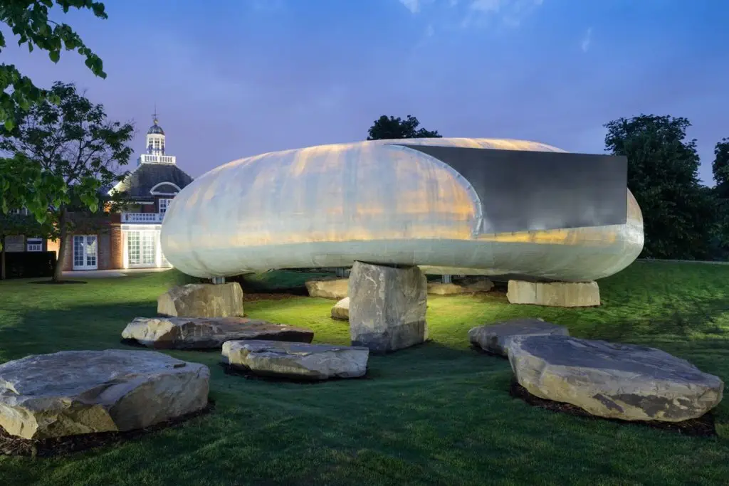Serpentine Pavilion 2014 designed by Smiljan Radić