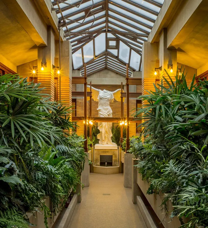 frank-lloyd-wright-martin-house-rzeźby-jun-kaneko_06