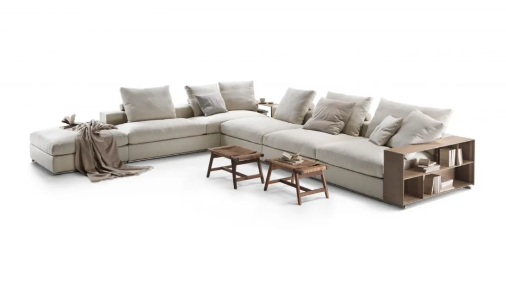 Sofa Groundpiece - projekt Antonio Citterio, 2001