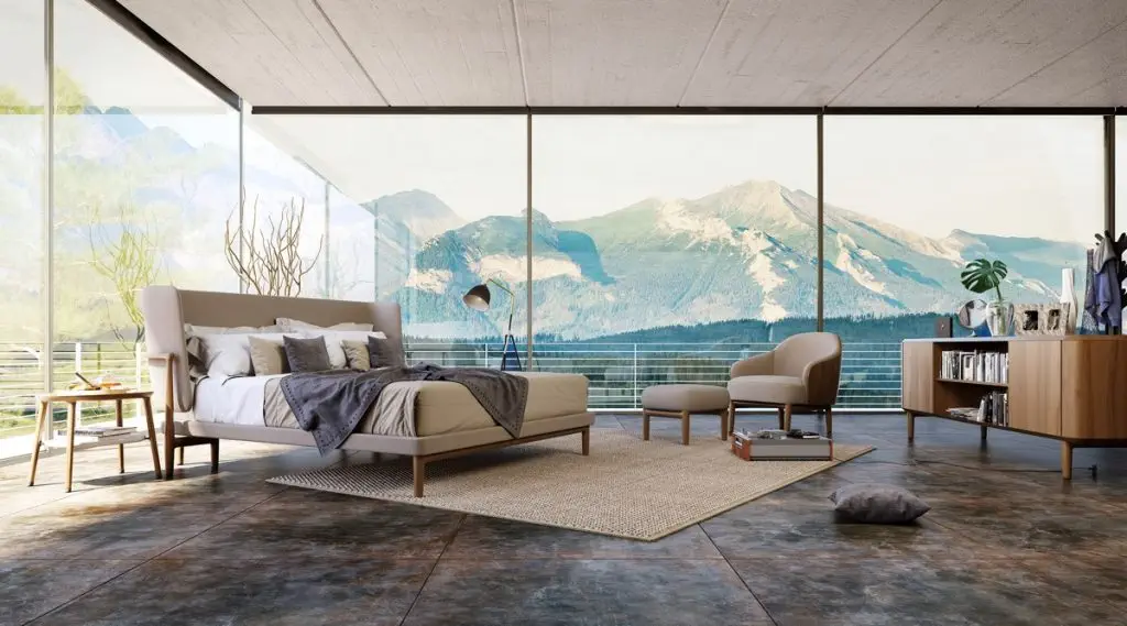 luksusowa sypialnia wizualizacja DAR Studio Render