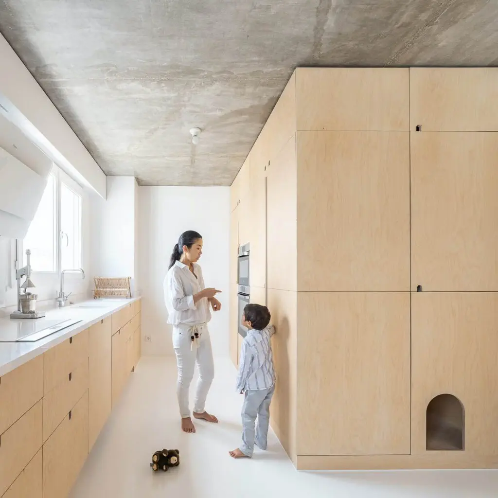 sacha-apartment-interiors-sabo-paris-france styl miejski od kuchni