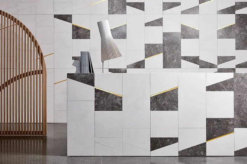 wall&floors- ‘marea more’ wall covering with inlays by chapman taylor